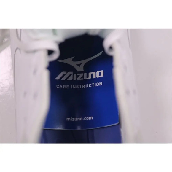 Mizuno 9-Spike Ambition 2 All White Baseball Cleats 12.5 New! - Picture 9 of 14